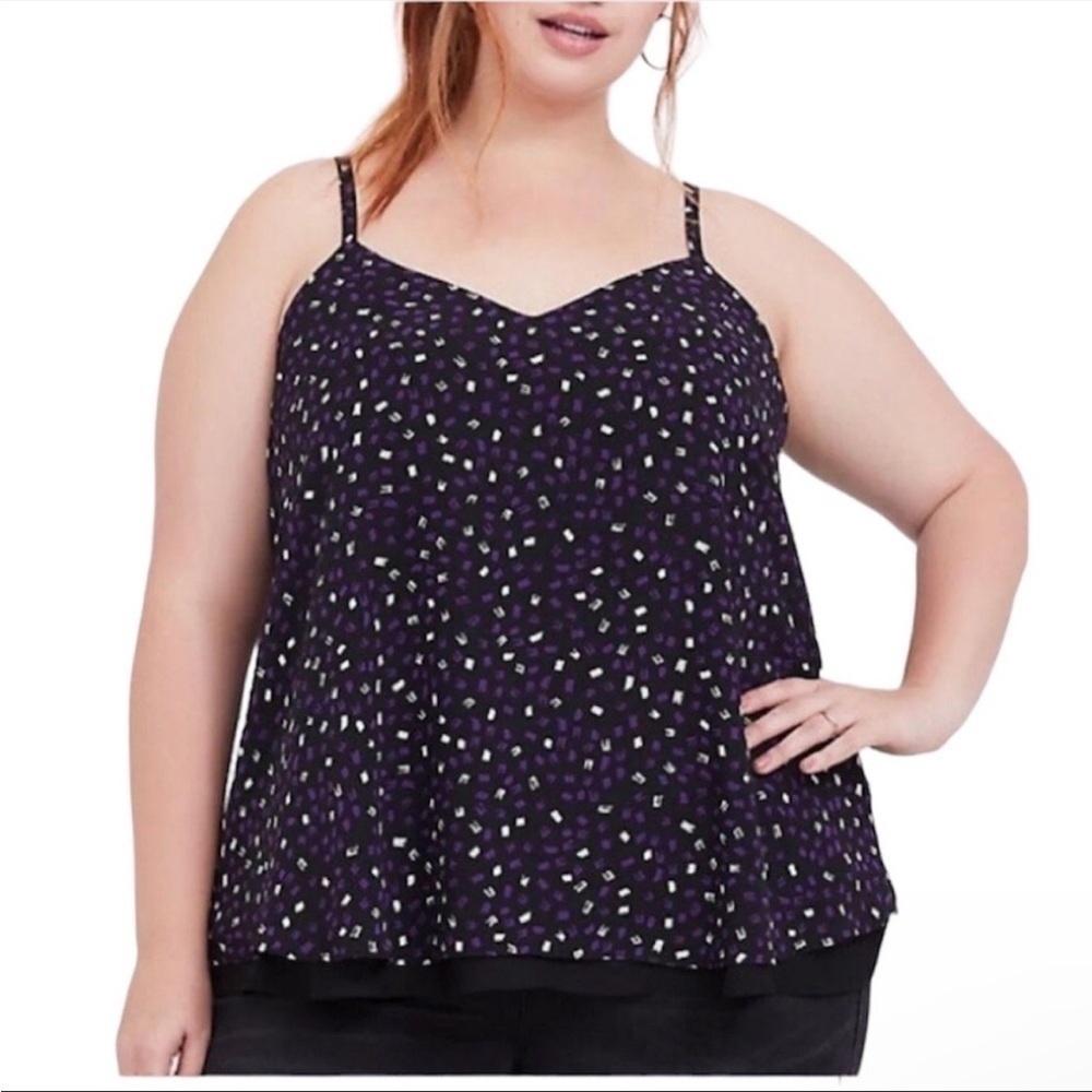 Torrid Confetti Print Top